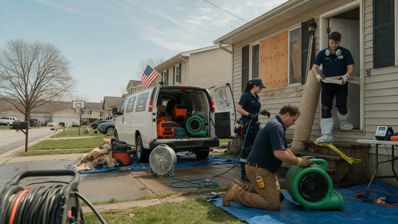 Water Damage Restoration in Orrstown, PA near me